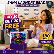 Load image into Gallery viewer, 🎁 BUY 20 GET 20 FREE 🔥🧺 5-in-1 Laundry Power Detergent Pods 🫧✨