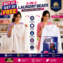 Load image into Gallery viewer, 🎁 BUY 20 GET 20 FREE 🔥🧺 5-in-1 Laundry Power Detergent Pods 🫧✨