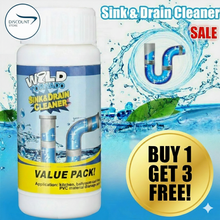 Load image into Gallery viewer, BUY 1 GET 3 FREE! 💥🧼 🚽 Powerful Sink & Drain Cleaner Powder