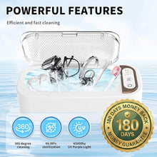 Load image into Gallery viewer, ✨ 50% OFF 🎉 – Ultrasonic Cleaner for Glasses, Jewelry, Rings, Necklaces & More🎁