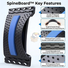 Load image into Gallery viewer, 🔵 Magic Back Stretcher & Posture Fixer – Instant Pain Relief! ✨🩺