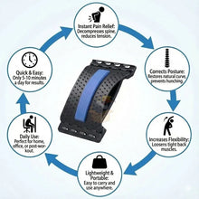 Load image into Gallery viewer, 🔵 Magic Back Stretcher & Posture Fixer – Instant Pain Relief! ✨🩺