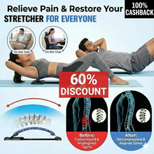 Load image into Gallery viewer, 🔵 Magic Back Stretcher &amp; Posture Fixer – Instant Pain Relief! ✨🩺

